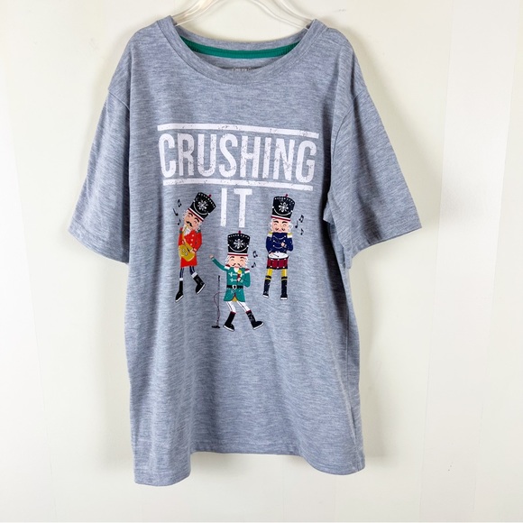 Cat & Jack Gray Crushing It T-Shirt - Picture 5 of 5